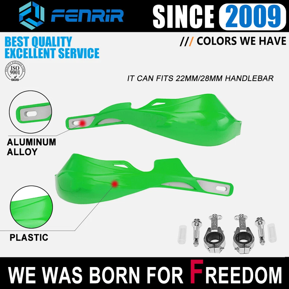 22/28mm Motorcycle Handguard Hand Guard for CRF CR DRZ WR KLX RM DR KX YZ XT TW Foto 1 de 4