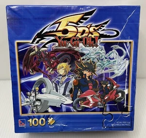 Yu-Gi-Oh 5Ds 100 Piece Puzzle New SEALED 2009 Sure-Lox 4Kids 16” X 11” - Picture 1 of 6
