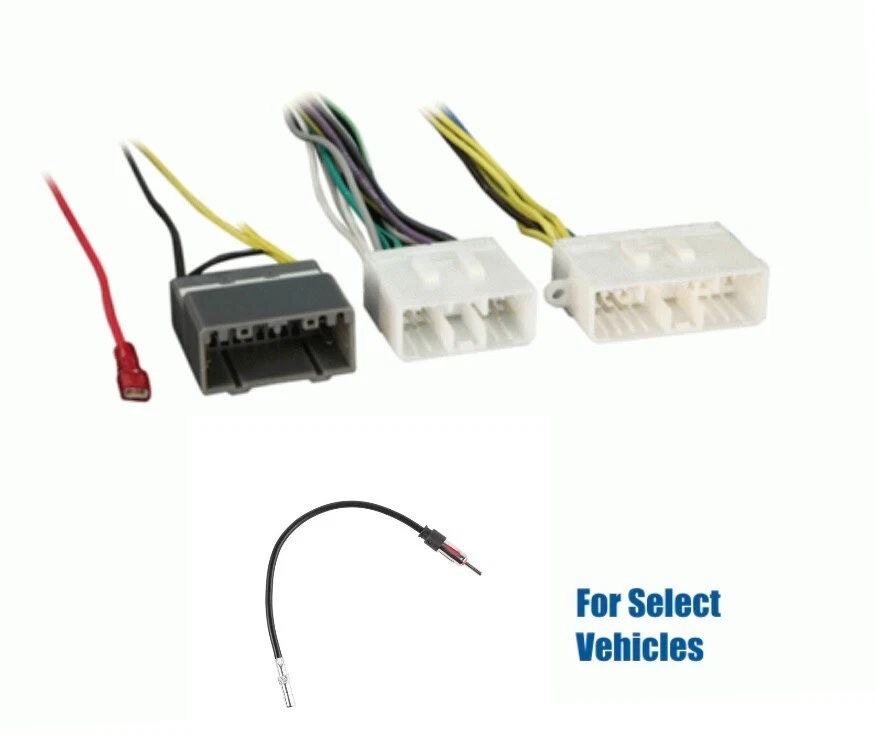 Arnés de cables de derivación amplificador amplificador fabricante de equipos originales de fábrica + hormiga para algunos Chrysler Dodge Jeep Foto 1 de 1