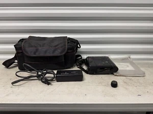 Vintage Panasonic NV-S5B VHS-C Movie Camera Palmcorder Camcorder Bundle - Picture 1 of 11