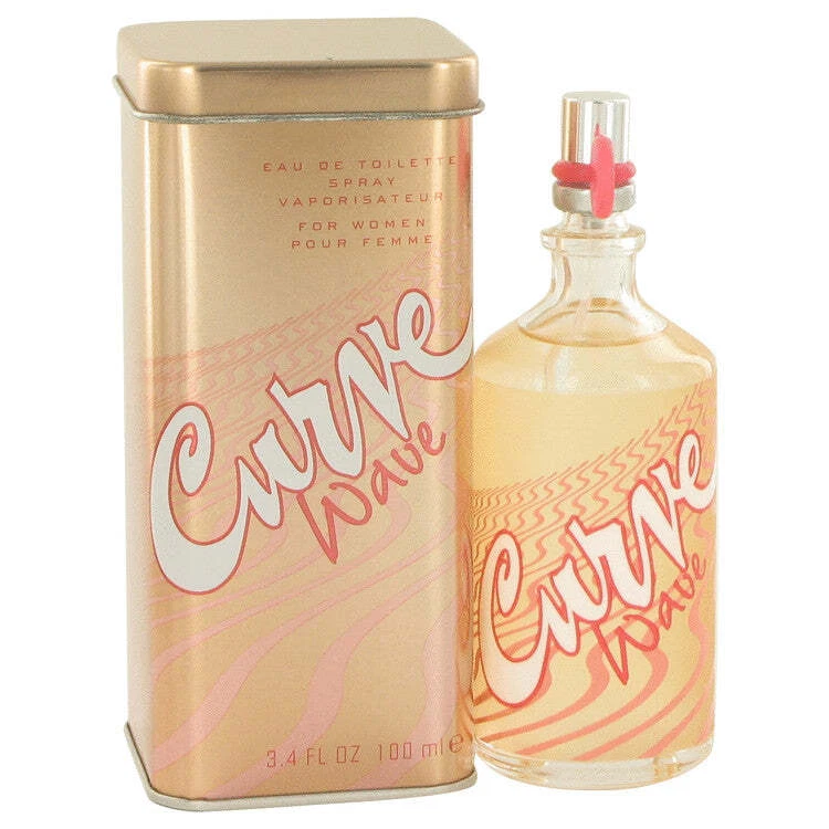 Curve Wave by Liz Claiborne Eau De Toilette spray 3,4 oz para mulheres - Imagem 1 de 1
