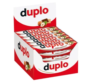 Ferrero Duplo Classic Schokoriegel Vollmilch Schokolade Waffel Nougat 40er Pack - Bild 1 von 2