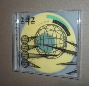 Front 242 Live Code cd Play It Again Sam Records 1994 - Picture 1 of 2