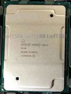 Intel Xeon Gold 6148 2.4GHz 20-Cores 40-Threads 27.5MB 150W SR3B6 LGA3647 CPU - Picture 1 of 1