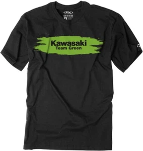 Factory Effex Youth Boy's Kawasaki Team Green Short Sleeve T-Shirt - Youth - Picture 1 of 1