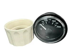 VDO Viewline Temperatur Anzeiger 200° 52mm 12V - Picture 1 of 12