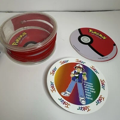 Juego de Cartas Rummy Nintendo Pokemon Años 90 De Colección Estuche con Cremallera Círculo Baraja de Cartas Foto 1 de 4