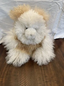 Vintage Alpaca Teddy Bear Handmade Made from 100% Baby Alpaca | Beige Teddy - Picture 1 of 3