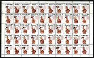 Canada - Full Pane of 50 - 1979, Use postal code #815-816 - MNH - Picture 1 of 1