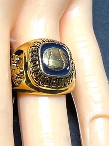 VINTAGE LOS ANGELES DODGERS WORLD CHAMPIONS 1988 COMMEBORATIVE RING - Bild 1 von 4