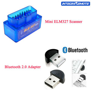 Mini ELM327 OBD2 V2.1 Bluetooth Car Auto Diagnostic Interface Scanner Tool MT