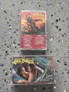 Old School Love Songs Volume 1 & 2 Thump Records Cassette - Picture 1 of 9