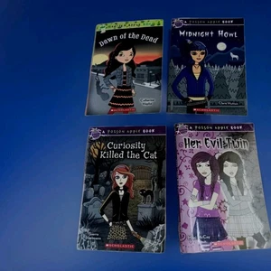 Lot of 4  A Poison Apple Book Teen Series Paperback Girls Mystery Halloween Cat - Picture 1 of 10