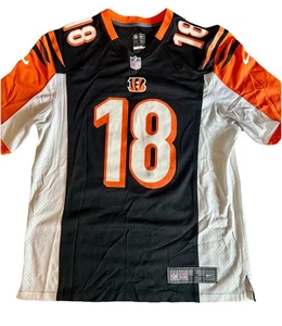 Nike NFL Cincinnati Bengals AJ Green #18 Stitched Jersey Black Size L On Field - Bild 1 von 10