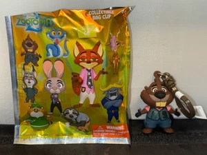 Schlüsselanhänger Monogramm Disney Zootopia 2 Knabbereien 3D Schaumstoff Tasche Clip - Bild 1 von 1