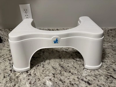 Squatty Potty SP-ECCO-7-WH The Original Bathroom Toilet Stool 7in. - White - Image 1 of 4