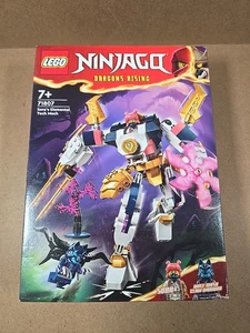 Figura de acción genuina LEGO NINJAGO Sora's Elemental Tech Mech 71807 nueva sellada  - Imagen 1 de 10