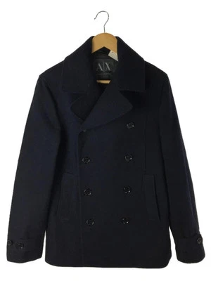 ARMANI EXCHANGE Coat navy S Used - Image 1 of 4