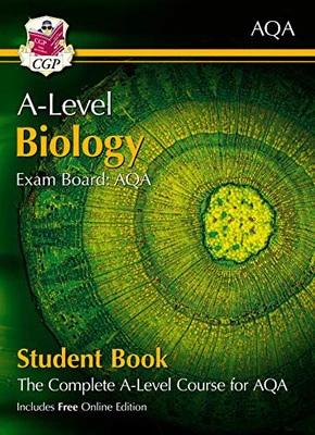 A-Level Biology for AQA: Year 1 & 2 Student Book with Online Edi... by CGP Books - Image 1 of 2