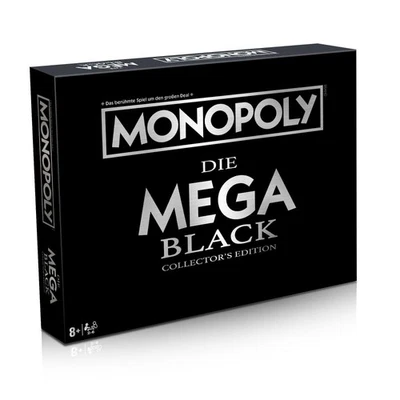 Mega Monopoly Black Edition,  - Bild 1 von 4