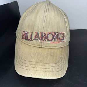 Vintage Billabong Camouflage Hat Cap rare 90s canvas hunting - Picture 1 of 6