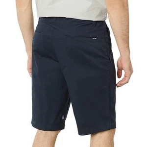 Volcom Men's Frickin Modern Stretch Chino Dark Navy Shorts (DNV) - Picture 1 of 14