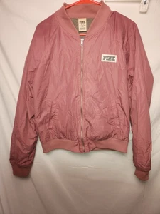 Victorias Secret Bomberjacke PINK Full Zip M Logo - Bild 1 von 10