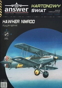 Kartonmodell Hawker Nimrod 1:33 Answer - Bild 1 von 1