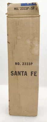 Lionel Train Postwar 2333P Santa Fe Empty Box And Insert Nice - Image 1 of 4