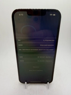 Apple iPhone 13 Pro - Verde - 128 GB - tal cual para salvamento/piezas/desmontaje Foto 1 de 4