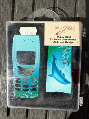 Nokia 8210 cubierta, tapa, pintada a mano Foto 1 de 2