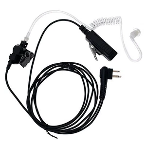 Auriculares estilo FBI/micrófono auricular para Motorola Walkie Talkie GP2000/GP88S/GP3688 - Imagen 1 de 9