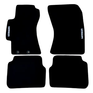 Car Floor Mats Velour For Subaru Impreza Waterproof Black Carpet Auto Liners New - Imagen 1 de 13