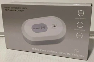 UV Mobile Phone Wireless Charging Double Sterilizing Aromatherapy Purification - Picture 1 of 9