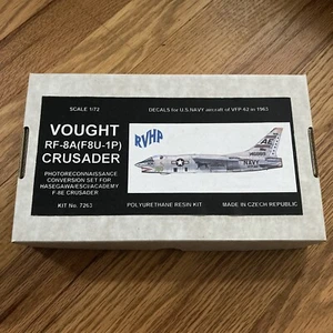 RVHP #7263 VOUGHT RF-8A(F8U-1P) CRUSADER Conversion Set For Hasegawa+ 1/72 SCALE - Picture 1 of 5