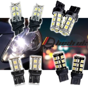 * FOG DRL LUZ LATERAL DE FUNCIONAMIENTO DIURNO T20 SMD LED 7443 BOMBILLAS CANBUS BLANCAS - Imagen 1 de 7