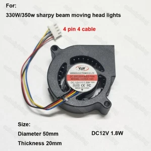 Disco Party 350w 330w beam moving light Dmx beam lights Fan stage Lights parts - Picture 1 of 4