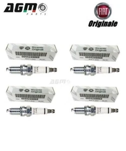 KIT 4 CANDELE ORIGINALE FIAT DOBLO' 500 PUNTO GIULIETTA MITO 1.4 T-JET 46344792 - Imagen 1 de 5