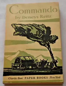Commando by Deneys Reitz Paperback Charles Boni Books 1930 - Picture 1 of 10