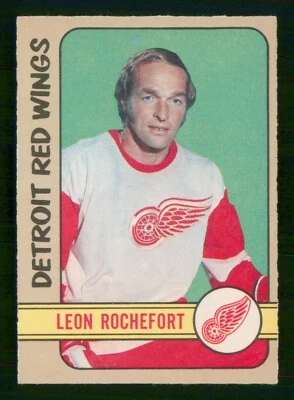 LEON ROCHEFORT 1972-73 O-PEE-CHEE 1972-73 NO 204 NRMINT+     58402 - Image 1 of 2
