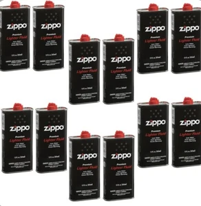 Original Genuine Zippo Premium Lighter Fuel Fluid 125ml UK Seller 100% - Picture 1 of 3