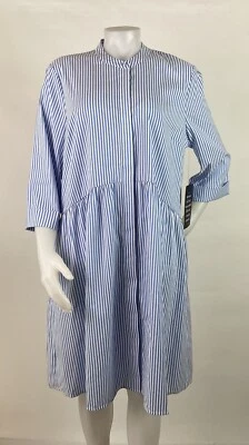 Camisa de vestir Tuckernuck talla XLarge azul a rayas real bolsillos Foto 1 de 4