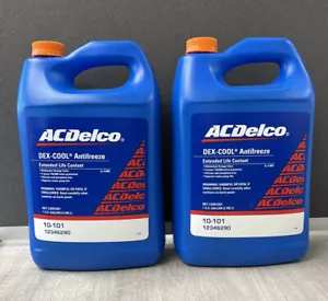 (2) Gallons ACDelco 10-101 DEX-COOL Orange Coolant Antifreeze - Picture 1 of 2