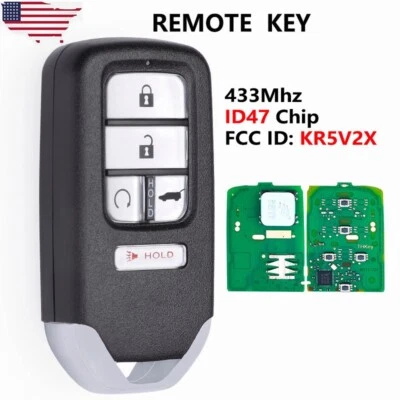 For 2016 2017 2018 Honda CR-V Pilot Keyless Entry Smart Prox Remote Car Key Fob - Изображение 1 из 3