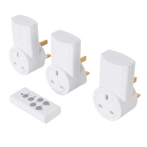 Power Master Wireless Remote Control Power Socket 3 pack UK - Picture 1 of 3