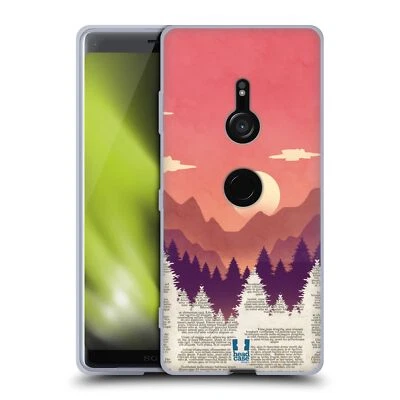 HEAD CASE DESIGNS BOOK PAGE ILLUSTRATIONS SOFT GEL CASE FOR SONY PHONES 1 - Image 1 of 4