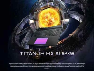 MSI Titan 18 HX AI A2XW 18" Ultra9 285HX 64G 6T RTX 5090 W11P - Bild 1 von 1