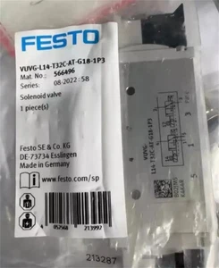 1PC New Festo VUVG-L14-T32C-AT-G18-1P3 Solenoid Valve 566496 Fast Shipping - Picture 1 of 7