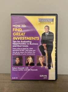 How to: Find Great Investments - Rich Dad Education DVD - Imagen 1 de 3