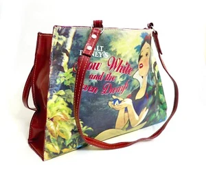 Vintage Disney Vinyl Schneewittchen Tasche Handtasche - Bild 1 von 8